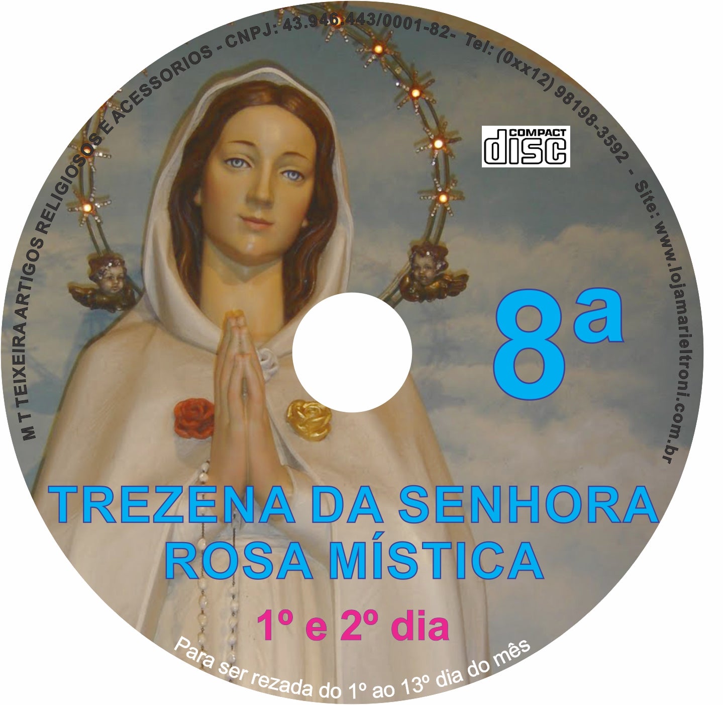 CD Trezena Rosa Mística 8 CD Trezena Rosa Mística 8